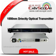 Transmetteur optique à modulation directe haute performance / 1550nm Modulation directe Transmetteur optique CATV